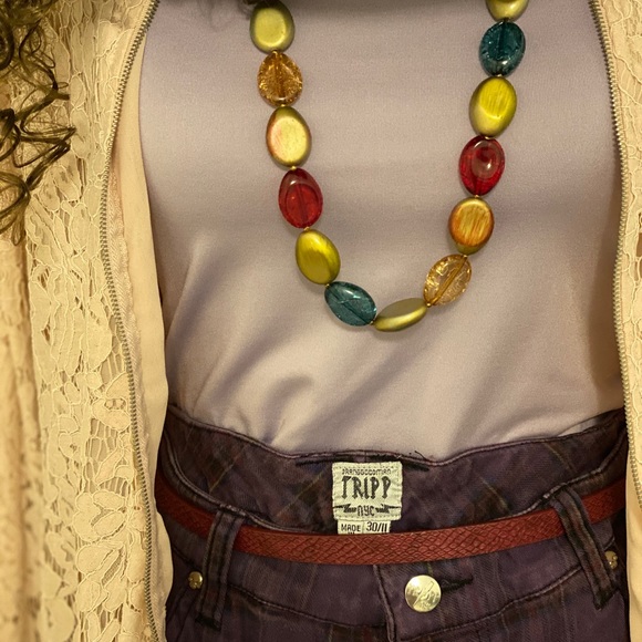 Puple & skull Urban Outfitters jeans - Picture 12 of 16